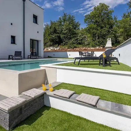 Villa Luxury Sea View Dijana With Infinity Pool & Jacuzzi Near Rijeka Kostrena