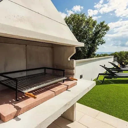 Luxury Sea View Dijana With Infinity Pool & Jacuzzi Near Rijeka * Kostrena