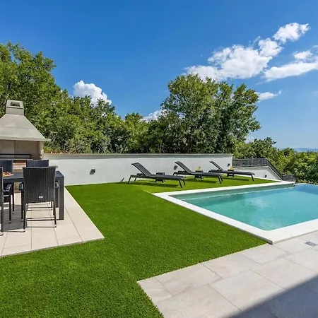 Luxury Sea View Dijana With Infinity Pool & Jacuzzi Near Rijeka Villa *