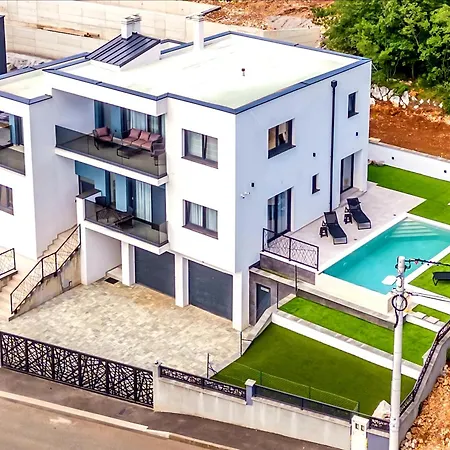 Luxury Sea View Dijana With Infinity Pool & Jacuzzi Near Rijeka *