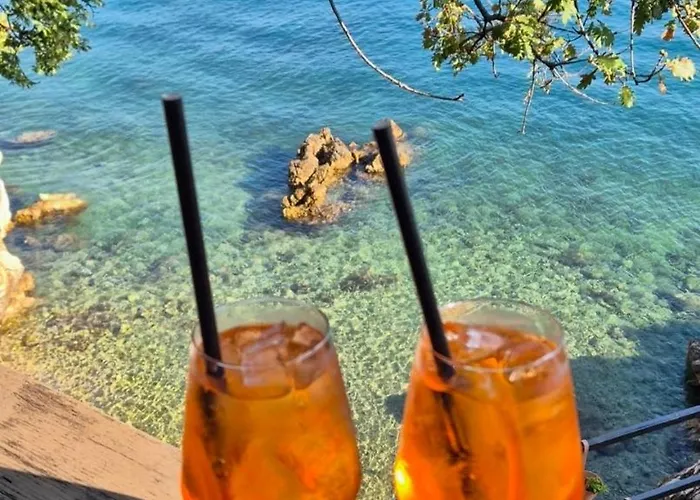 Luxury Sea View Dijana With Infinity Pool & Jacuzzi Near Rijeka